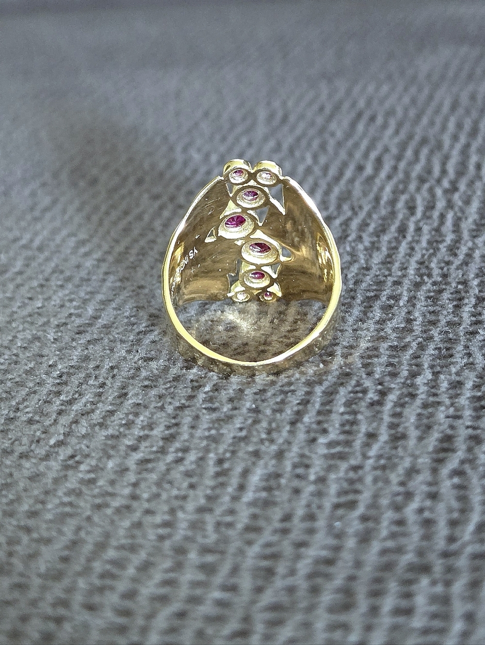 Shivam Lab🧪 Created Ruby Statement Ring💍 - NWT - Picture 8 of 16